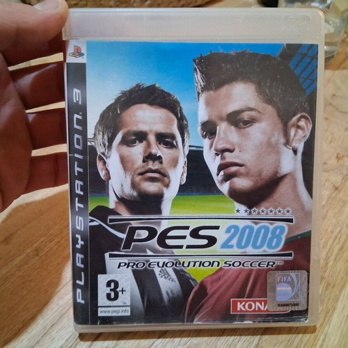 PES 2008 PS3 game used, good condition