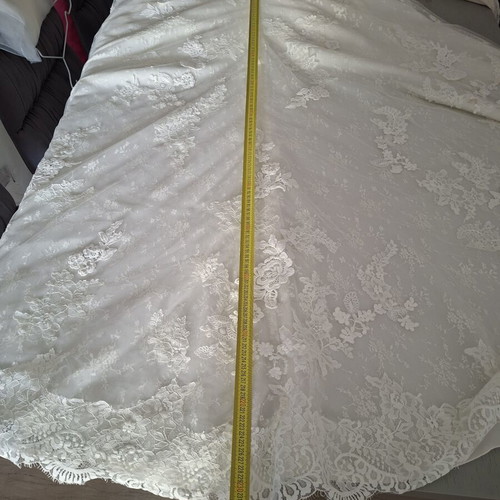 Pronovias wedding dress used, size M 38 10, white