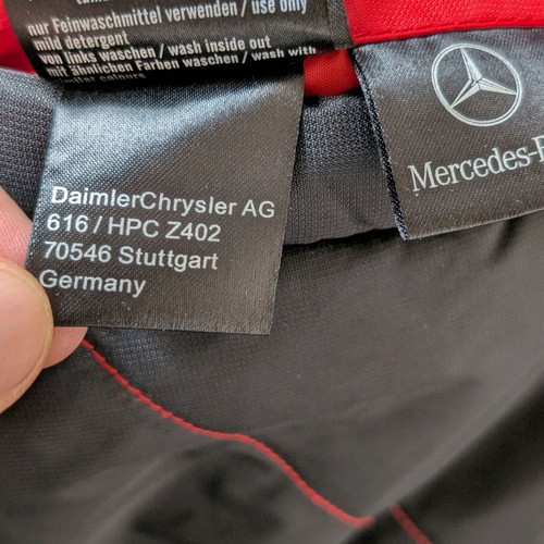 Mercedes Benz Motorsport Reversible Sleeveless Jacket size M like new