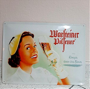 Διαφημιστική επιγραφή warfteiner different beer vintage