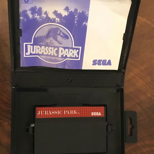 Sega games used, pack of 3, Ghostbusters, The Cyber Shinobi, Jurassic Park