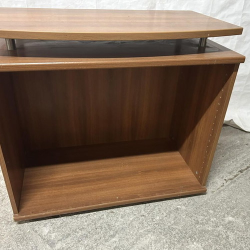TV stand used with ample storage space