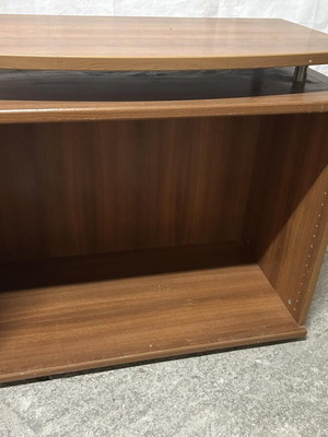 TV stand used with ample storage space