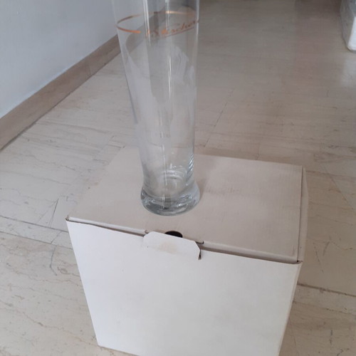 Fischer beer glasses new, set of 6, 500 ml