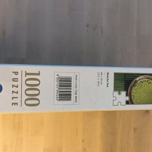 Matcha Tea Puzzle 1000 pieces new sealed
