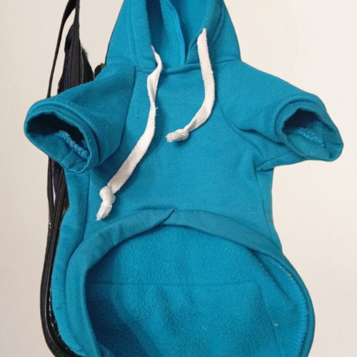 Set of 6 dog shirts and leash cover, 20-30 cm, small breed