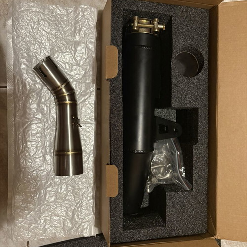 Universal exhaust new, unused