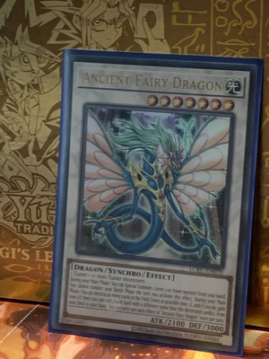 Yu-Gi-Oh! Ancient Fairy Dragon κάρτα καινούργια κατάσταση