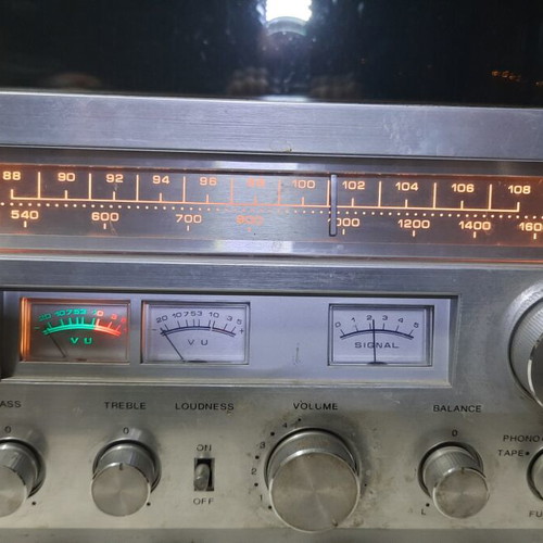 Vintage GBC Stereo Center used, AM/FM radio, cassette player, amplifier