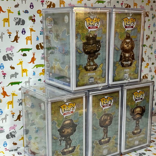 Funko Pop One Piece Bronze Collection new, pack of 5 figures