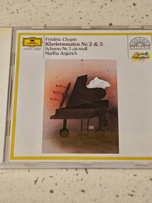 Chopin Piano Sonatas No. 2 & 3 CD