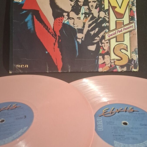 Elvis 40 Greatest Hits vinyl record used, good condition
