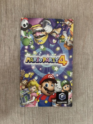Mario Party 4 Nintendo GameCube manual used