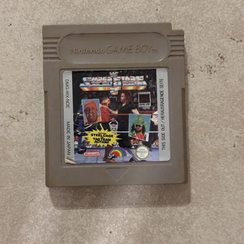 WWF Superstars 2 Nintendo Game Boy game used