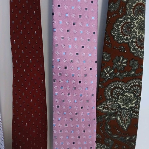 Ties used, pack of 12 with Pierre Cardin and Artisti Italiani