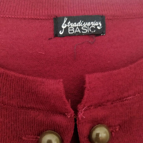 Women's cardigan and blouse in red, like new, size L