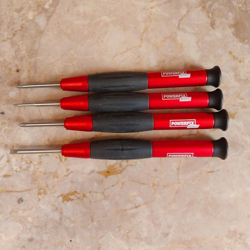 Powerfix Profi Precision Screwdriver Set with 2 Electrical Terminal Blocks new