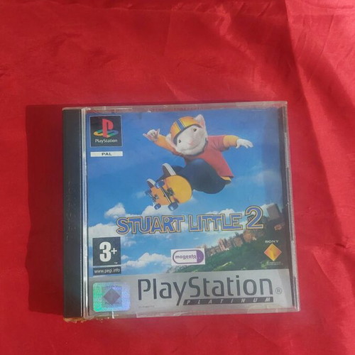 Stuart Little PlayStation 1 game like new with manual and original case