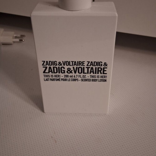 Zadig & Voltaire This Is Her Scented Body Lotion used, 200ml