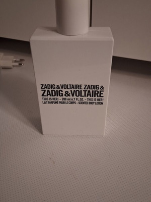 Zadig & Voltaire This Is Her Scented Body Lotion used, 200ml