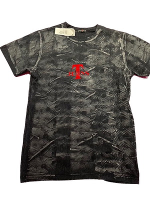 Trussardi T-shirt teen men's new, size XS-S, black