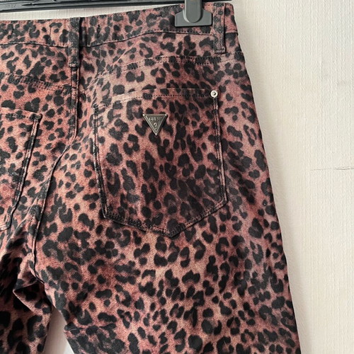 Guess pants no 38 like new, black and brown
