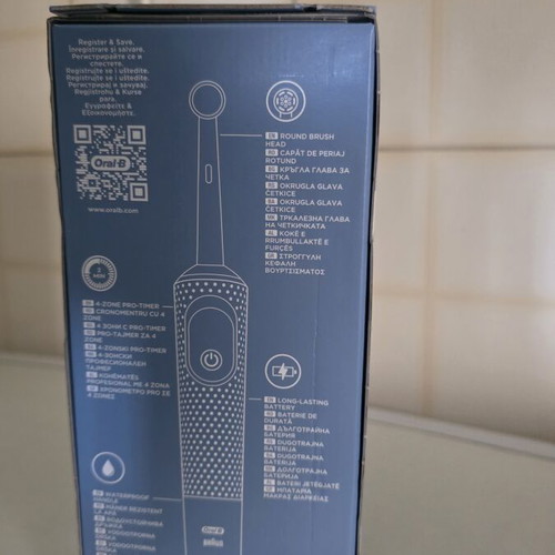 Oral B Pro Vitality electric toothbrush new