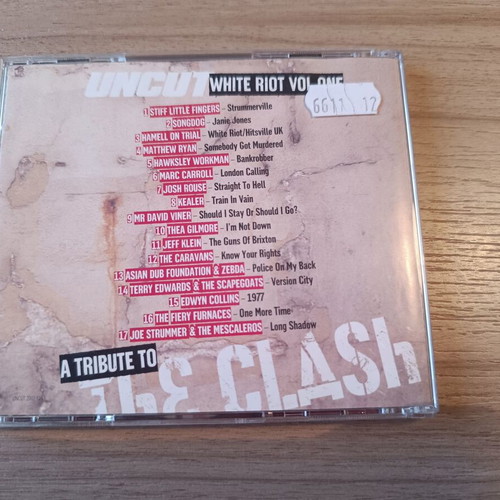White Riot Vol. 1 CD - A Tribute To The Clash, Uncut Magazine