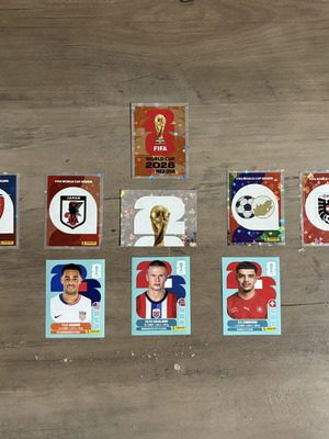 Panini stickers pack new