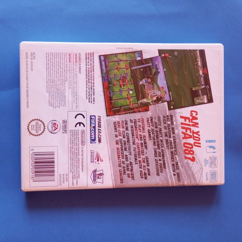 FIFA 08 Nintendo Wii game used, football