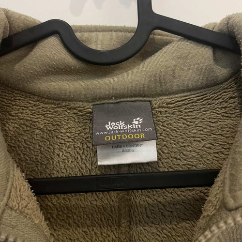 Jack Wolfskin fleece lined jacket size S like new