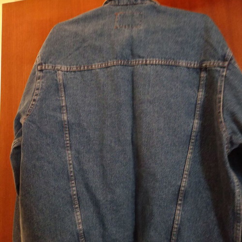 Levi's Vintage Denim Jacket 1980s relaxed fit size L/XL like new, blue