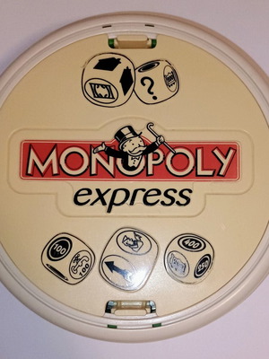 Monopoly Express board game, Hasbro, 2005