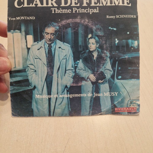 Clair De Femme 7" βινύλιο single μεταχειρισμένο, Jean Musy μουσική 1979