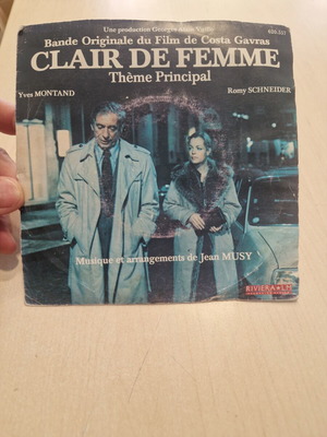 Clair De Femme 7" βινύλιο single μεταχειρισμένο, Jean Musy μουσική 1979