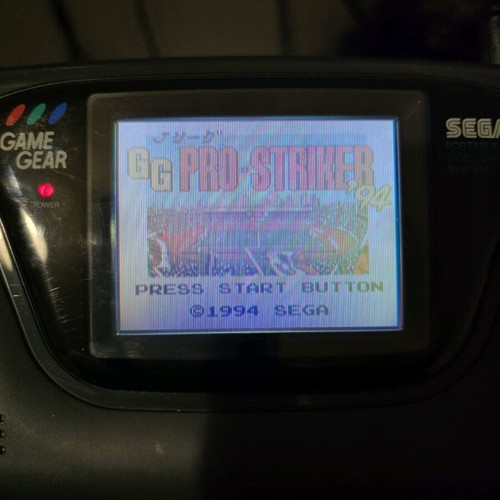 Sega Gamegear Pro Striker 94 used, Japanese version