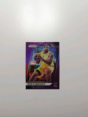 Schortsianitis Panini Euroleague Prizm like new