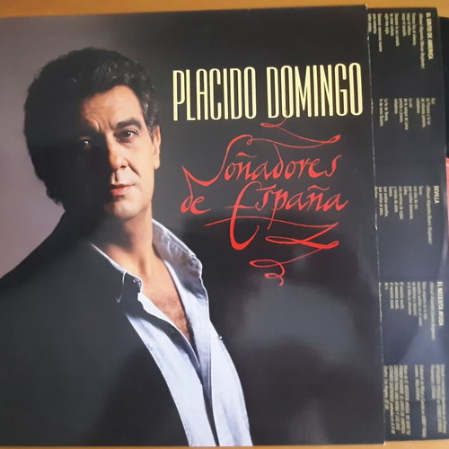 Placido Domingo Sonadores de Espana LP new, authentic Dutch edition