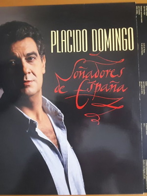 Placido Domingo Sonadores de Espana LP new, authentic Dutch edition