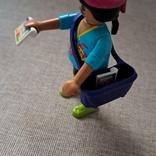 Playmobil ticket seller figure