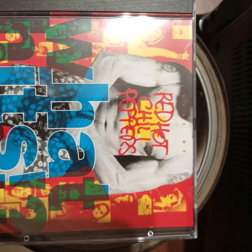 Chili Peppers Beware Red Hot special edition paint can with CD and merchandise
