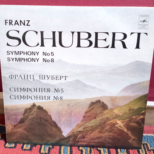 Franz Schubert Symphony No. 5 & No. 8 vinyl like new, classical