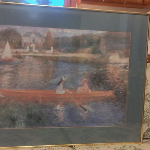 Decorative frames used, set of 2 pieces 70x90 and 50x40 cm