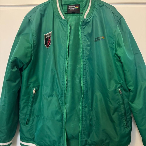 Vintage Benetton Formula 1 jacket green, like new, size XL