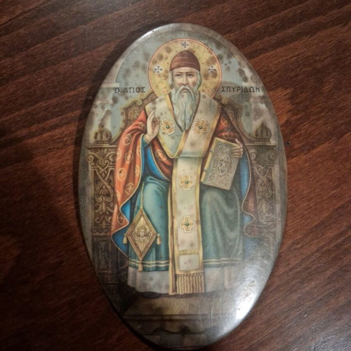 Saint Spyridon Icon like new