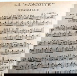  Quadrile de L' operette La Mascotte (Έκδοση Γαϊτάνου, δεκ. 1910) Μουσική: O. Metra - παρτιτούρα