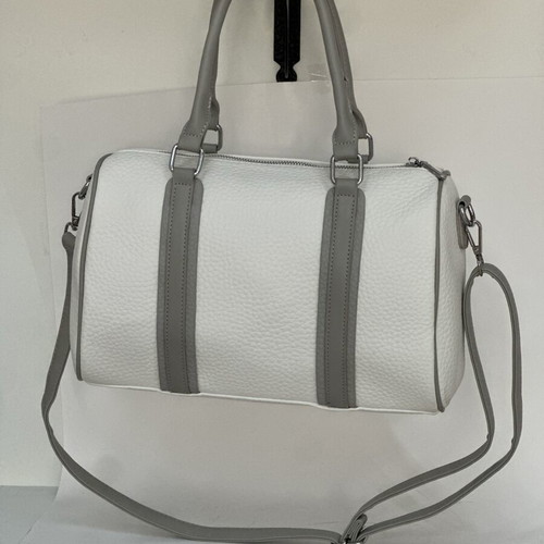 Bag to Bag handbag and shoulder bag new, white and gray