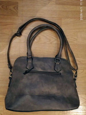 Brown women's bag used, hand, shoulder and crossbody