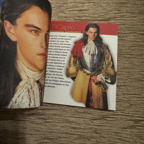 Leonardo Di Caprio Collectible Poster Booklet like new