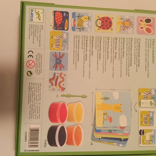 DJECO modelling dough like new, Animals game for ages 3+